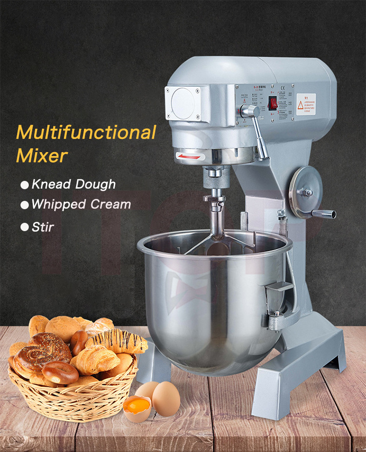 Professional Cake Food Mixer Bread 5L 6L 7L 8L 10L 15L 20L 30L 40L Planetary Aid Kitchen Robot Dough Stand Mixer