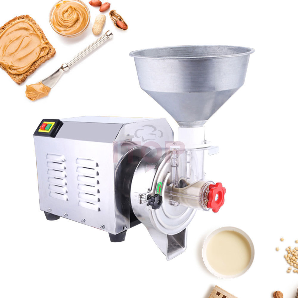 Tahini Paste Crusher Machine 220V Walnut Paste Crushing Machine Stainless Steel Competitive Price Sesame Butter Making Machine