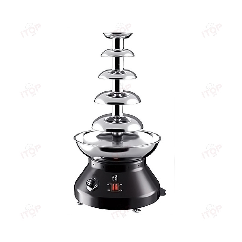 Chocolate Fountain Professional Stainless Steel Commercial Chocolate Waterfall Fountain With Detachable Tower For Commercial Use