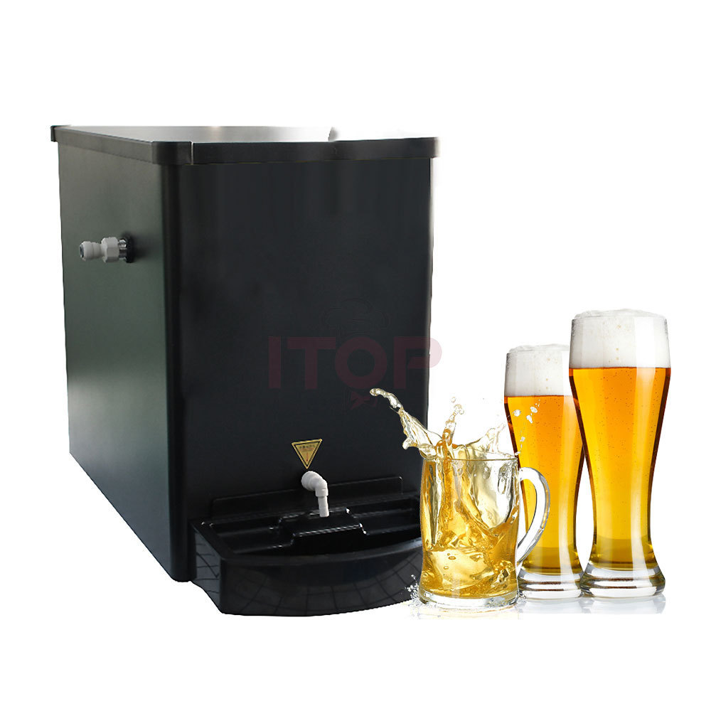 Durable Draft Beer Keg Cooler Kegerator Machine Hot Selling Three Taps Countertop Beer Cooler