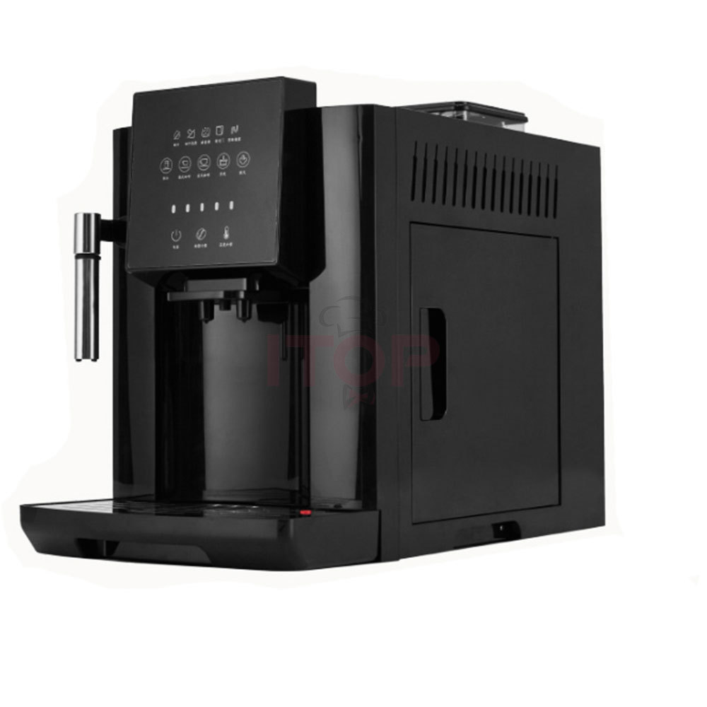 Discounted Prices Bean To Cup Coffee Maker 19 Bar One-key Automatic Coffee Machine 1200W Cappuccino Latte Espresso Maker