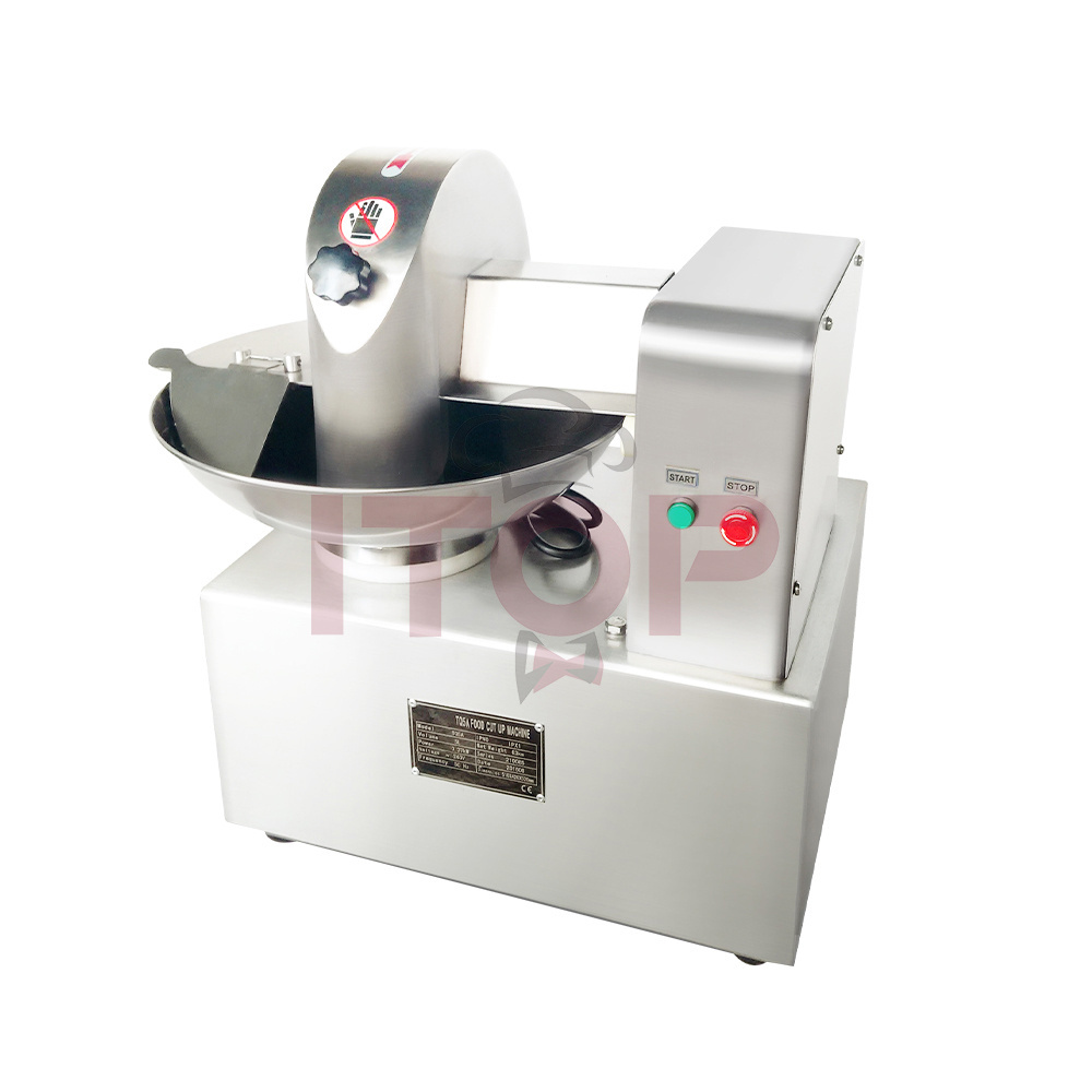 Industrial Favorable Price 20l 40l 80l 125l Commercial Bowl Cutter Machine Multi-purpose Meat Chopper