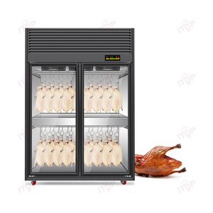 Commercial Refrigerator Double Door Intelligent Duck Drying Cabinet / Roast Duck Chicken Drying Display Cabinet