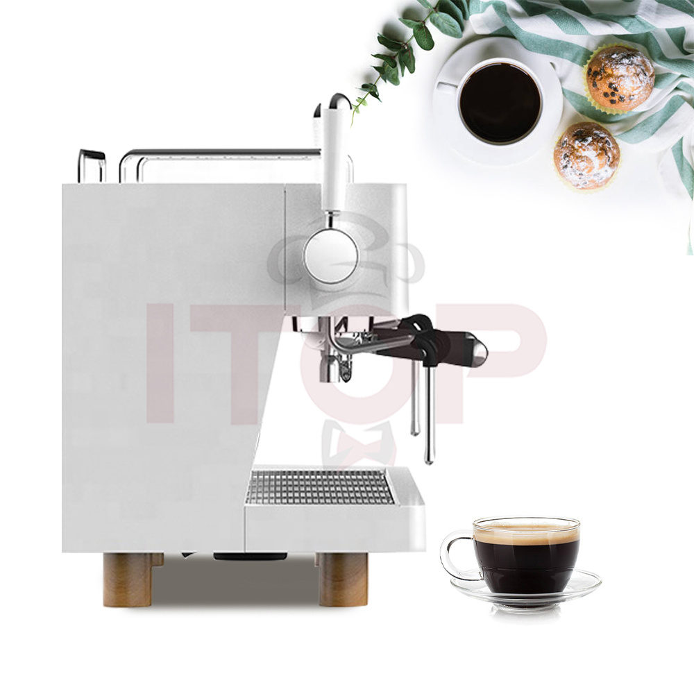 Gemilai Semi Automatic Stainless Steel 9bar Pressure Espresso Coffee Machine 4200W Italian Espresso Coffee Maker