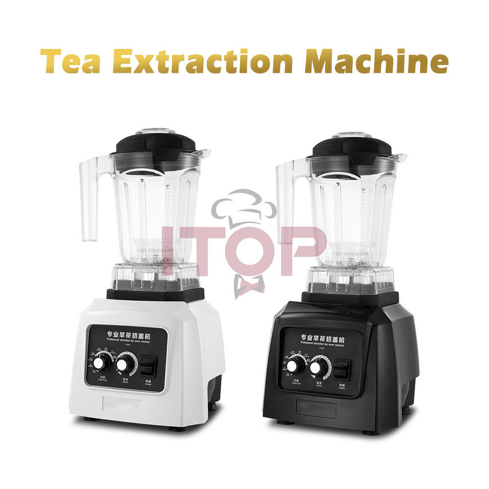 Large Capacity Milk Foam  Machine  Milk Tea Shop Household Hotel Apartment  Portable Mixer Commercial Ice Crusher Machine