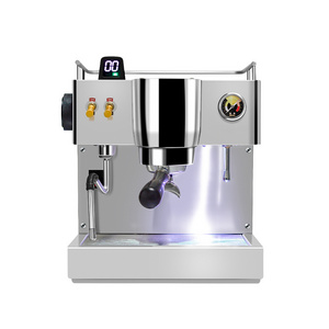 ITOP Commercial Espresso Making Machine Household Brewing System Coffee Machine with Milk Frother