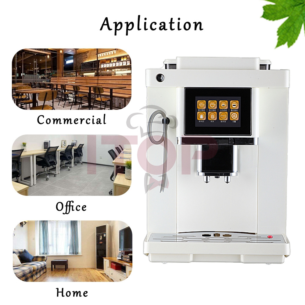 Itop Wholesale Professional Full Automatic Coffee Making Machine Multi Smart Latte Express Coffee Maker with Brew System