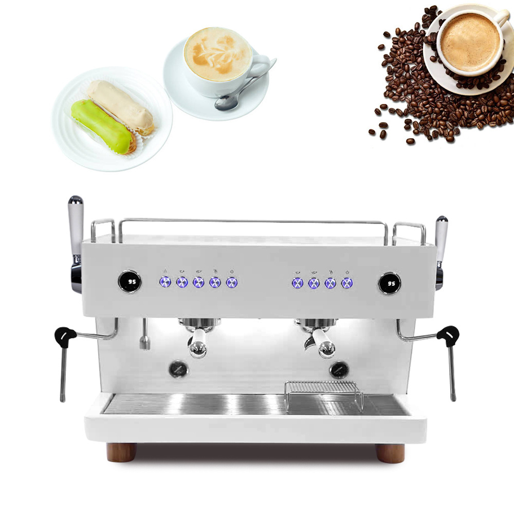 Gemilai Semi Automatic Stainless Steel 9bar Pressure Espresso Coffee Machine 4200W Italian Espresso Coffee Maker