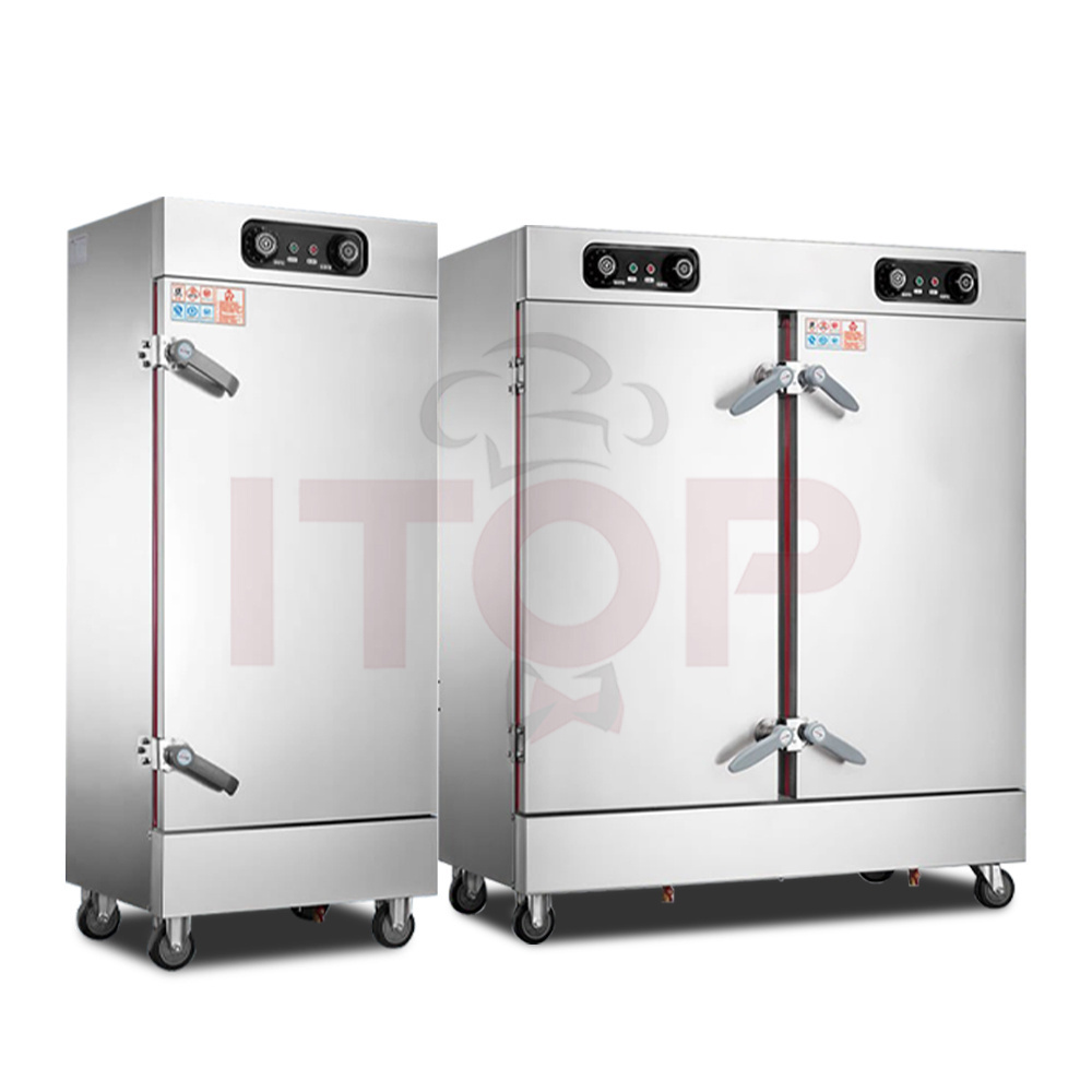 380V Lemari Uap Beras Commercial Seafood Steamed Cabinet Electric Cooking Cabinet rice steamer