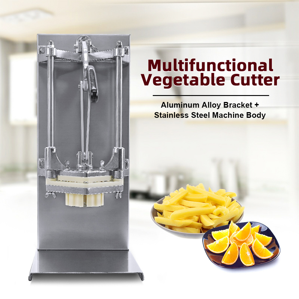 Hot Selling French Fries Potato Strips Cutting Machine Stainless Steel Commercial Vegetable Fruit Dicer