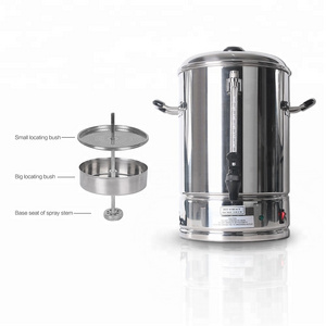 10L Stainless Steel Coffee Percolator Commercial Electric Coffee Maker