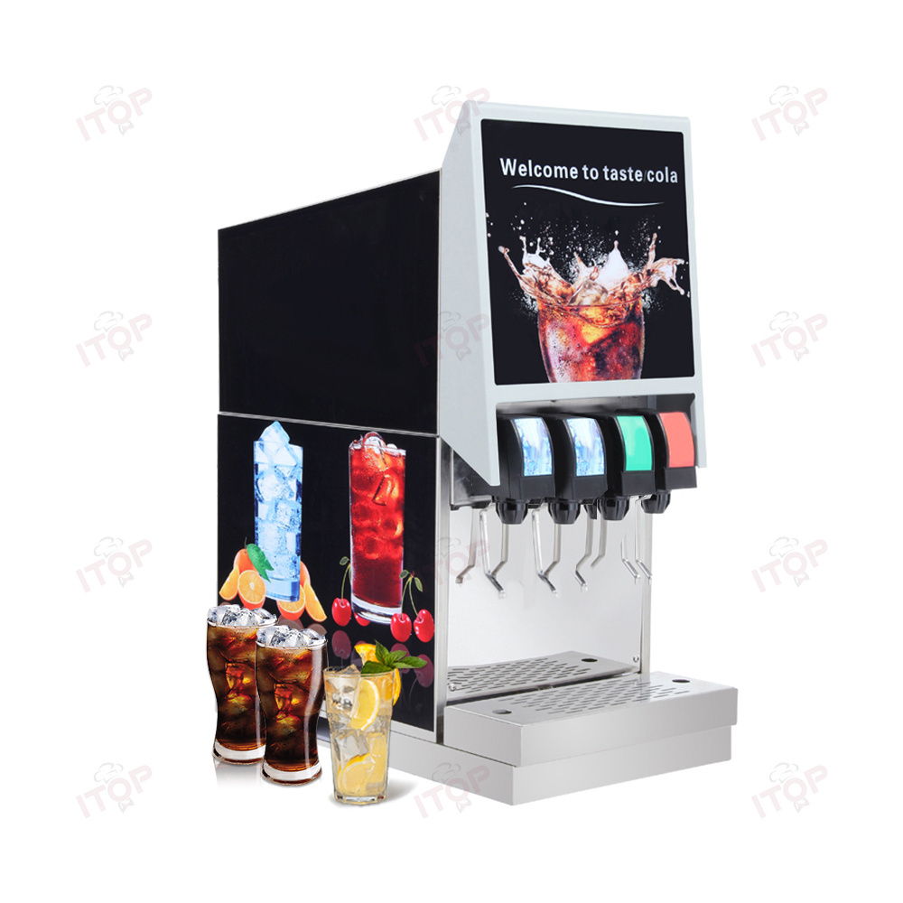 Factory Supply Commercial Cola Machine / Soft Drink Soda Cola Fountains Dispenser / Soda Vending Dispenser