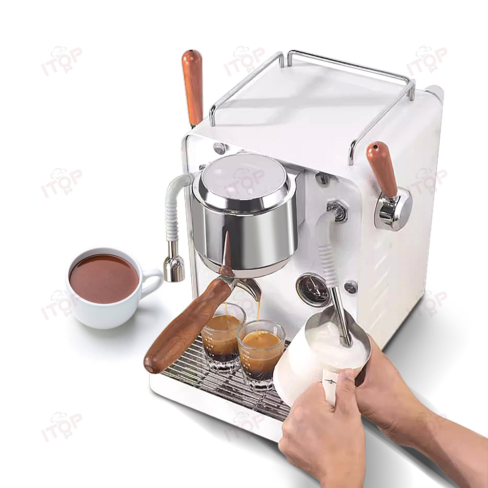 Commercial Small Semi-Automatic Coffee Machine Professional Espresso Coffee Maker For Coffee Shop