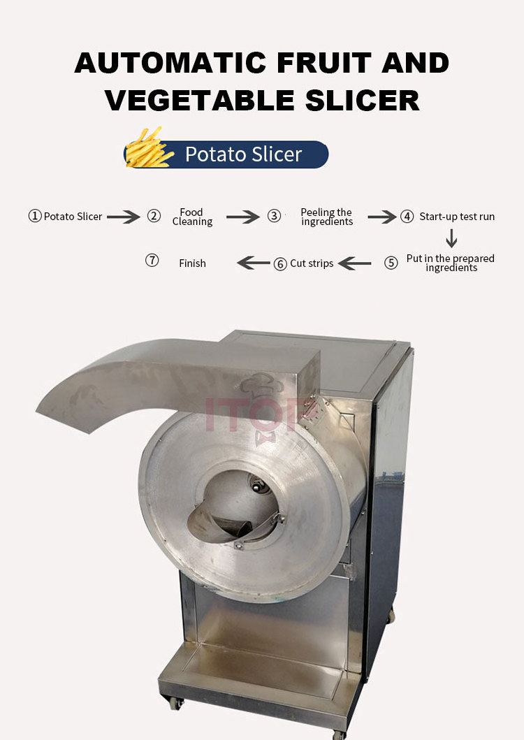 Automatic 1000kg/h  papaya taro yam cassava slice french fry fries cutter sweet potato cutting machine