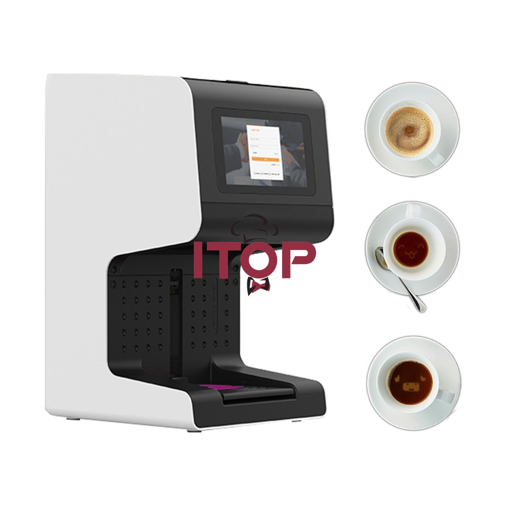 New Design Coffee Printing Selfie Coffee Printer Hot Sale Commercial Latte 3D Coffee Printer Machine