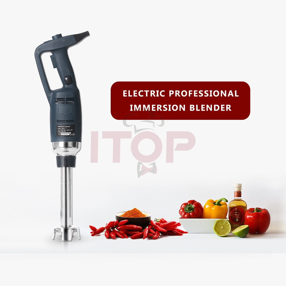 IT500LF Commercial Handheld Blender Kitchen Immersion Blender Mixer Electric Mount Rack Hand Mixer Juicer Food Processor