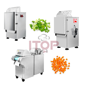 Different Shapes Fruits And Vegetables Cutter Commercial Leaf Root Vegetable Chopper Slicer Dicer 7500W Melon Slicing Machine