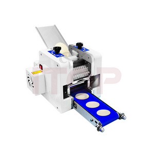 Dough Pastry Dumpling Skin Wrapper Making Machine 60pcs/min Empanada Gyoza Skin Making Wrapper Machine