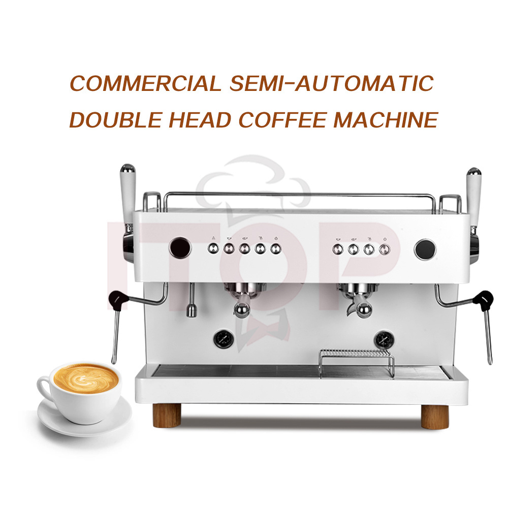 Gemilai Semi Automatic Stainless Steel 9bar Pressure Espresso Coffee Machine 4200W Italian Espresso Coffee Maker