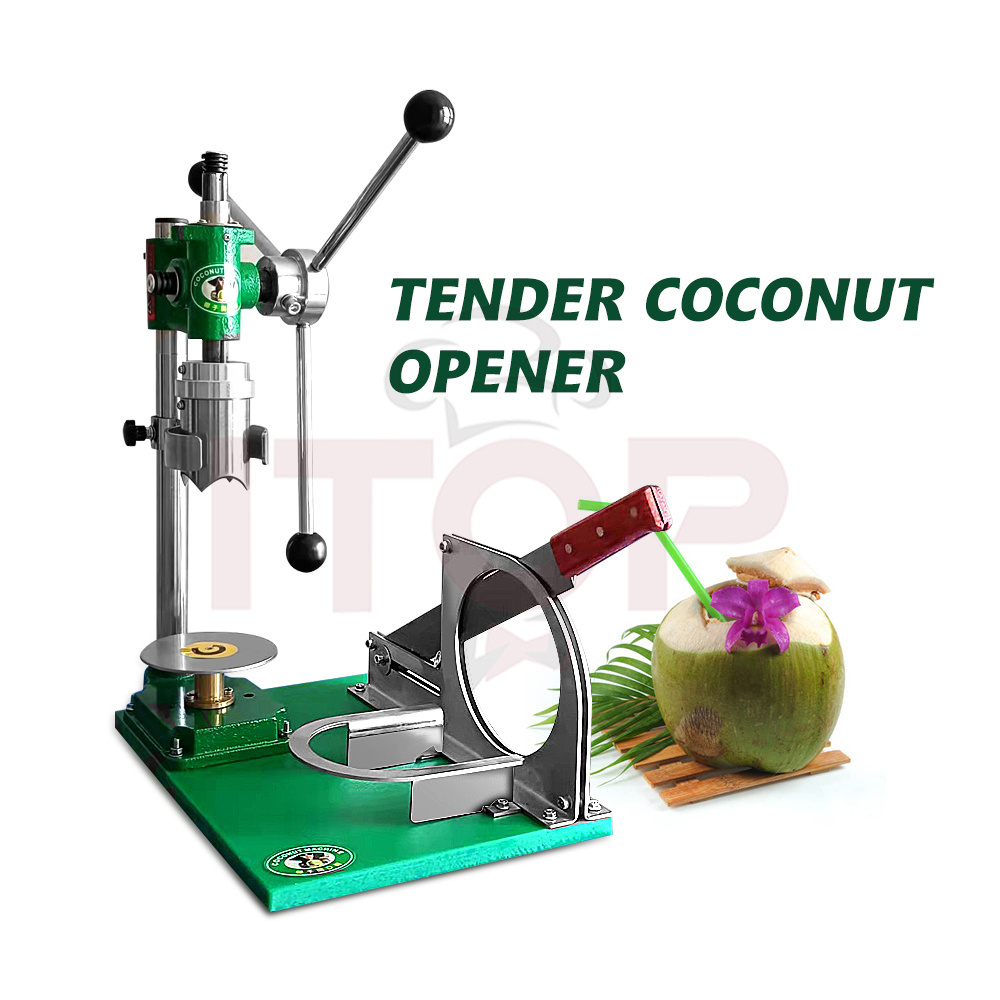 ITOP Coconut Hole Opening Cutting Tool Devices Stainless Steel Coconut Opening Cutting Machine