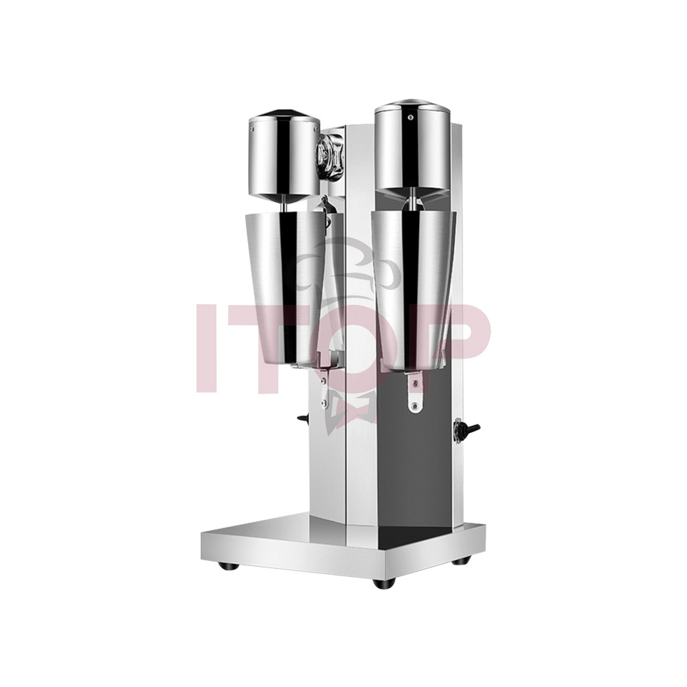 Hot Sale Milk Shaker  Double Head Fabricante De Batidos Soft Drink Mixer Automatic Induction Milkshake Machine For Milk Tea Shop