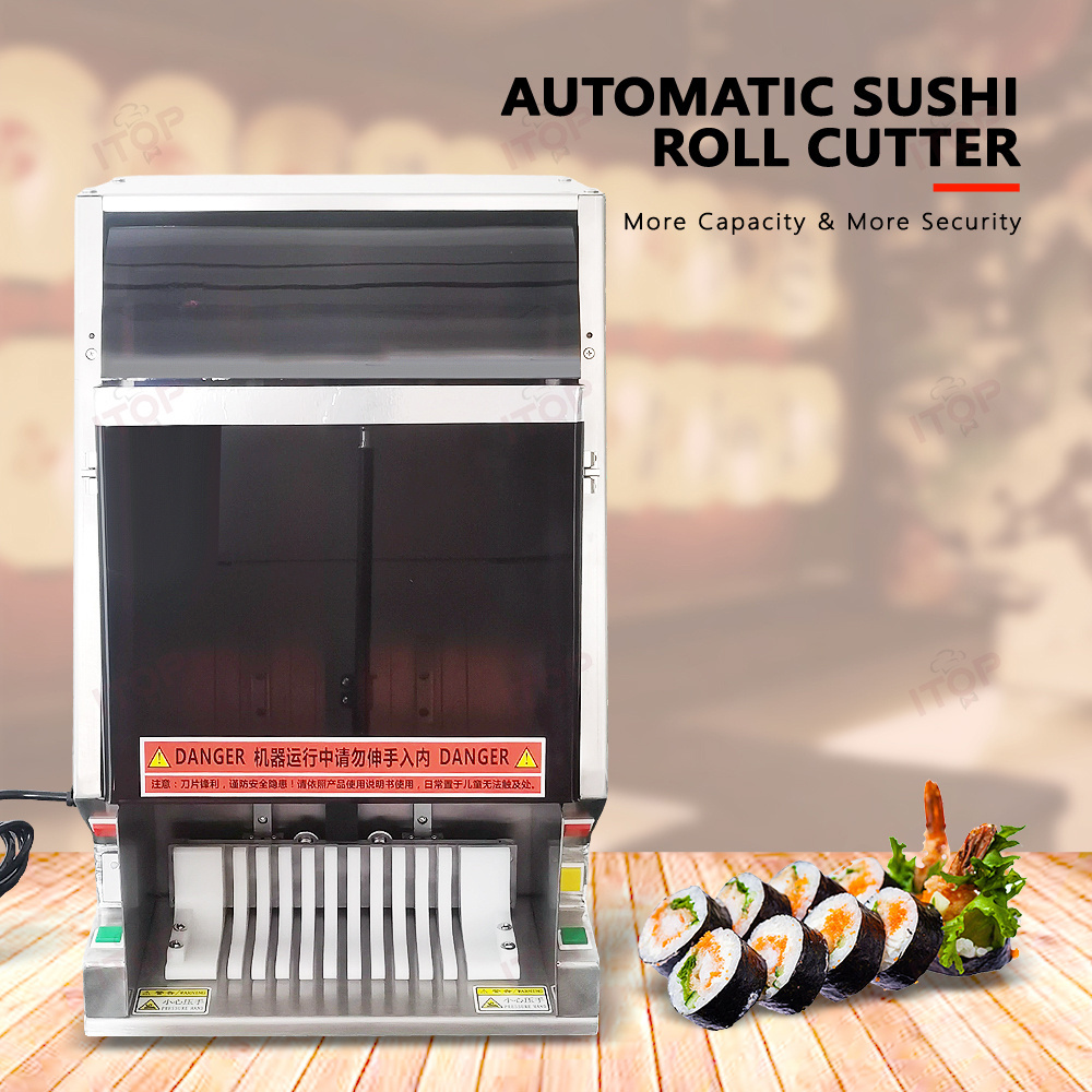 High Quality Automatic California Sushi Roll Slicer Cutting Machine