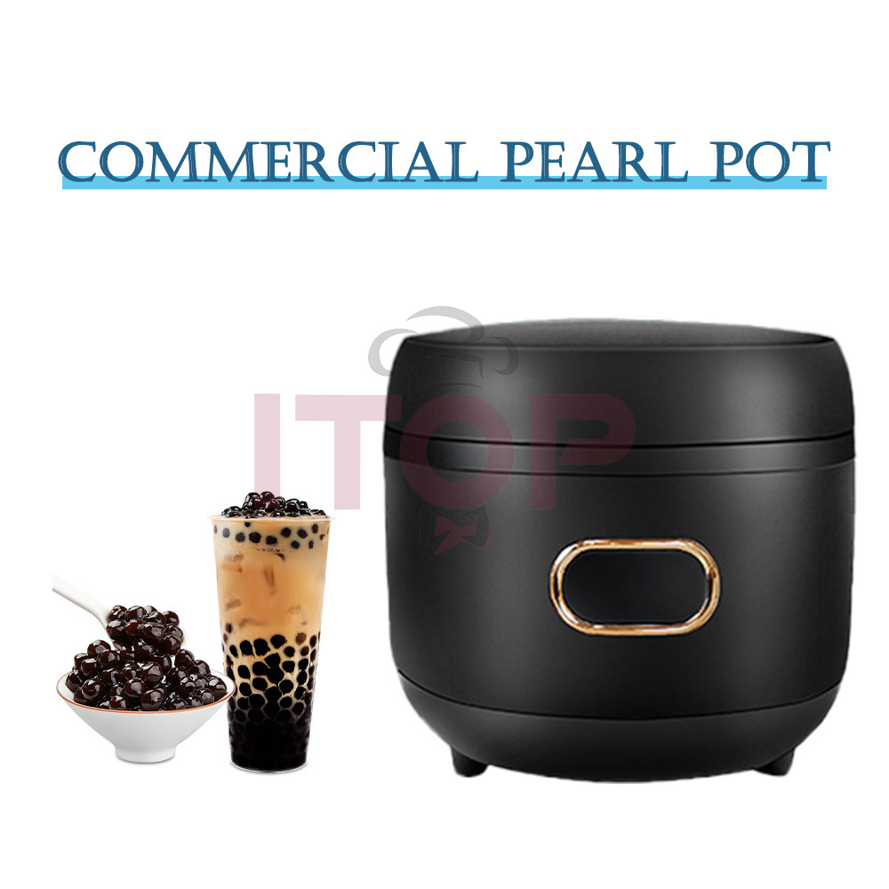 ITOP 5L Cocina Pearl Boba Factory  Perlen Kochtopf Popular Self Heating Bubble Tea Boba Tapioca Jelly Bean Taro Ball Cooker