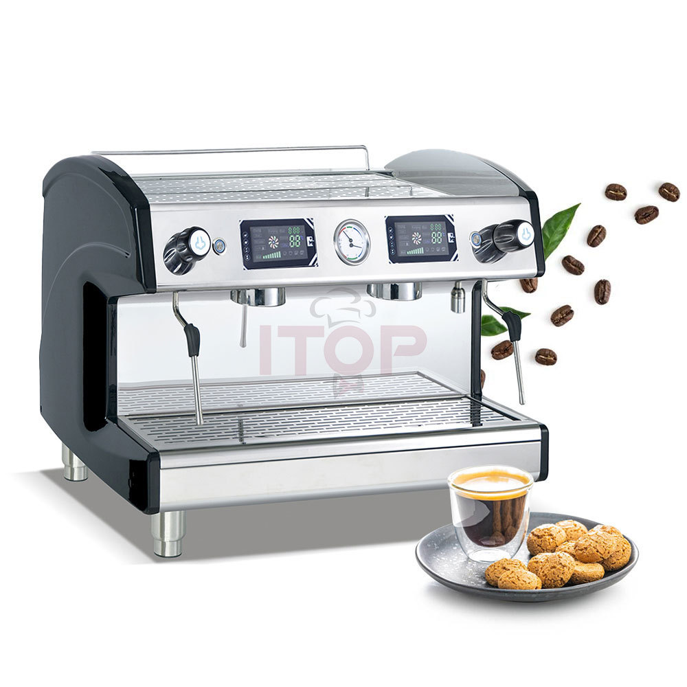 1 Group and 2 Group Cafeteira Espresso Coffee Machines For Cafe Shop Cappuccino Commercial Espresso Coffee Maker