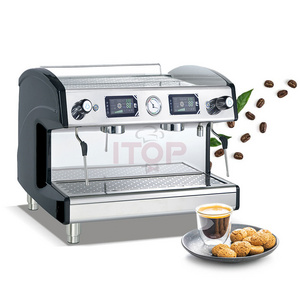 1 Group and 2 Group Cafeteira Espresso Coffee Machines For Cafe Shop Cappuccino Commercial Espresso Coffee Maker