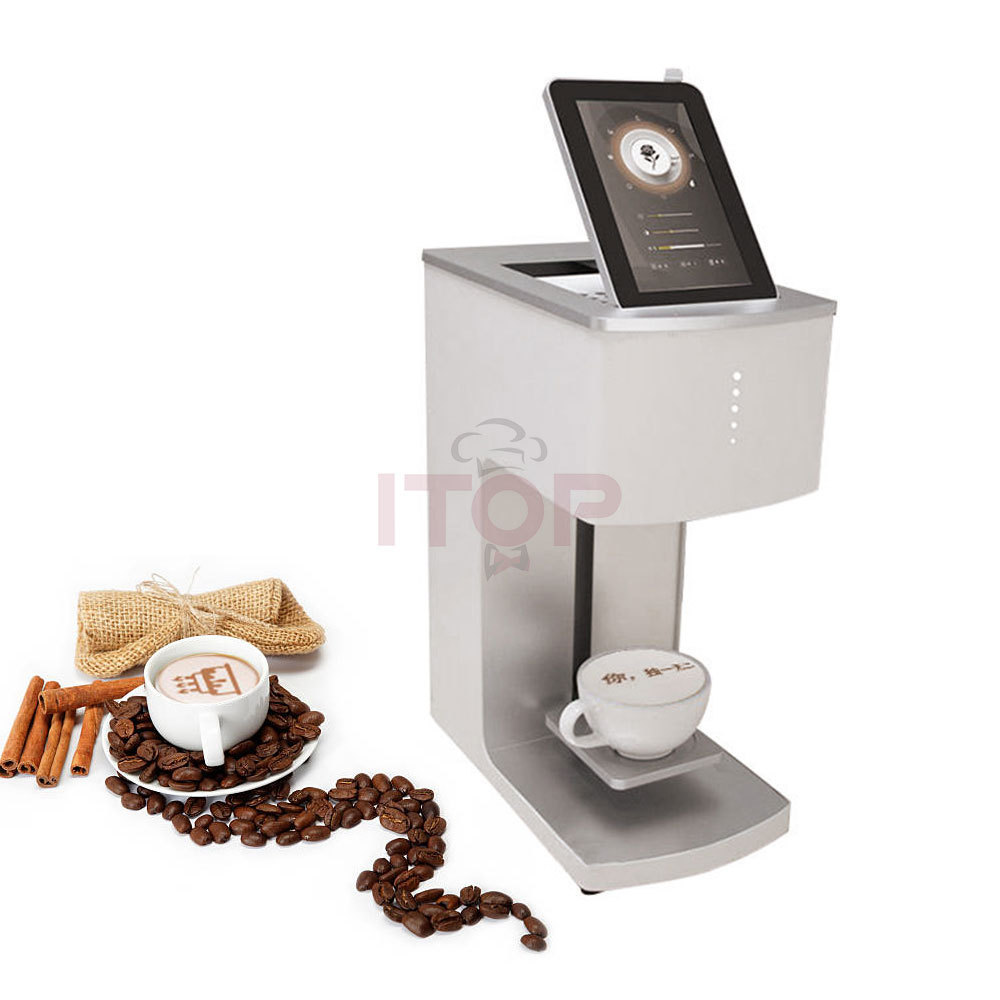 food printer for Coffee Latte milk-tea picture printing Automatic diy 3d selfie latte art digital coffee printer