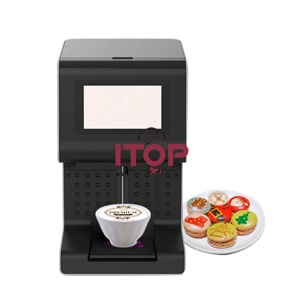 New Design Coffee Printing Selfie Coffee Printer Hot Sale Commercial Latte 3D Coffee Printer Machine