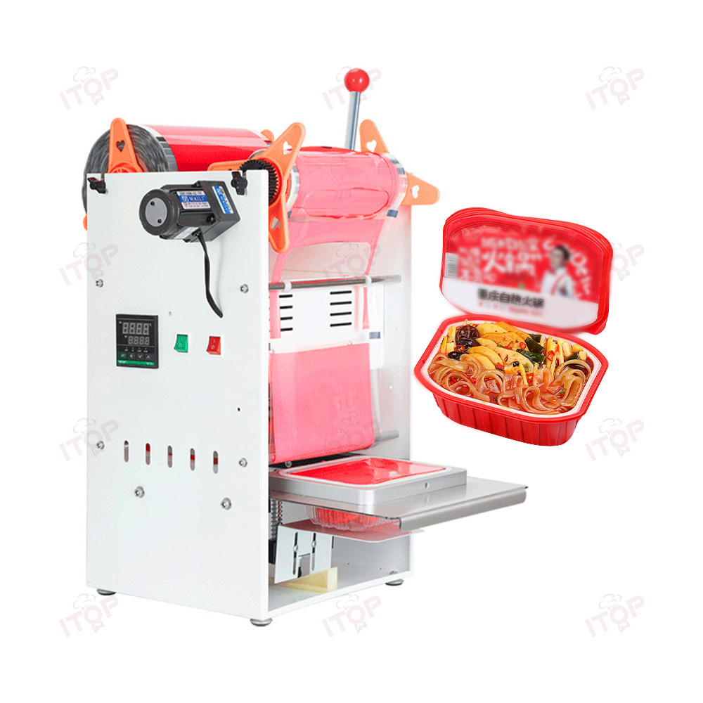 Hot Selling Semi Automatic Bowl Food Plastic Tray Sealer Sealing Machine With Low Price