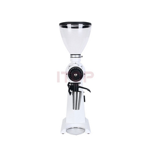 Black/White Flat Burr 98mm Espresso Coffee Grinder Grinding Machine 110V 220V Espresso Automatic Grinding Machine