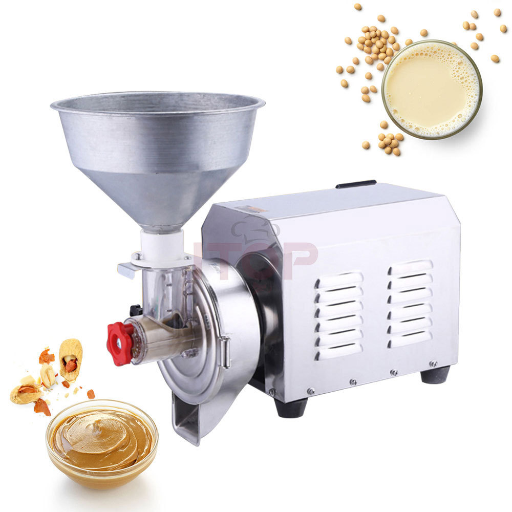 Tahini Paste Crusher Machine 220V Walnut Paste Crushing Machine Stainless Steel Competitive Price Sesame Butter Making Machine