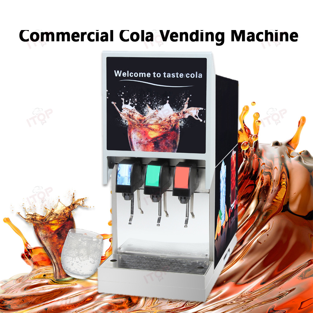 Factory Supply Commercial Cola Machine / Soft Drink Soda Cola Fountains Dispenser / Soda Vending Dispenser