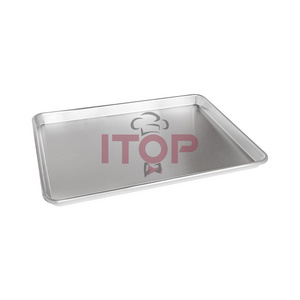 New Arrival Square Cookie Sheet Bread Baking Tray Aluminum Biscuit Baking Pan Baguette Baking Tray