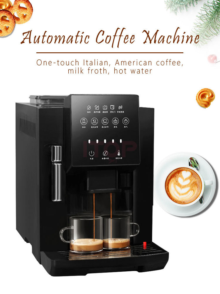 Professional  Mesin Kopi Touch Screen Display Expresso Machine Cafeteira  High Quality Roaster Espresso Coffee Machine