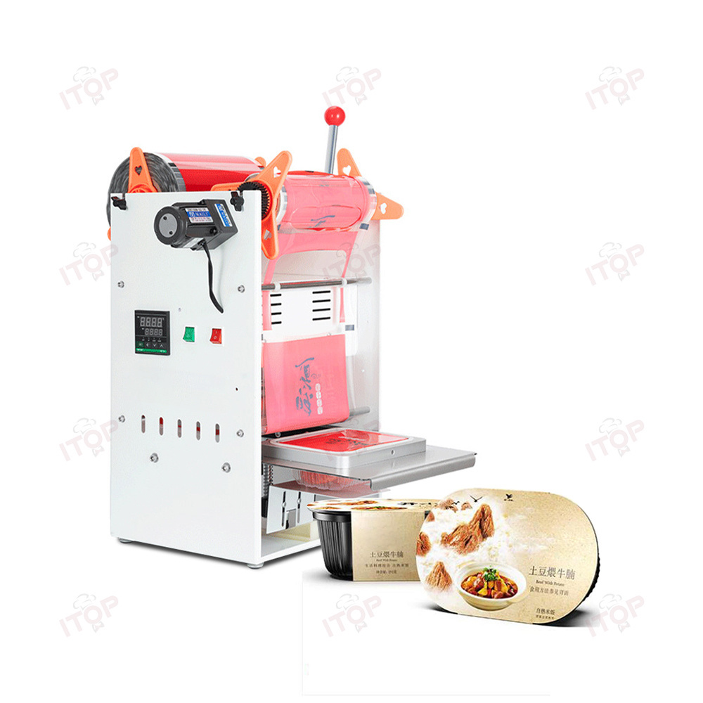 Hot Selling Semi Automatic Bowl Food Plastic Tray Sealer Sealing Machine With Low Price