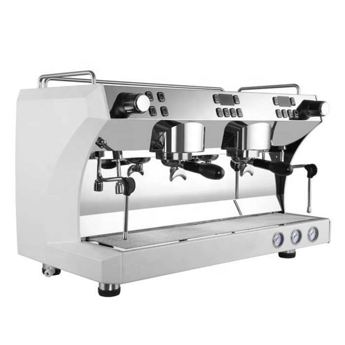 Commercial espresso coffee machine Cappuccino Coffee maker double group coffee machine with imported water pump