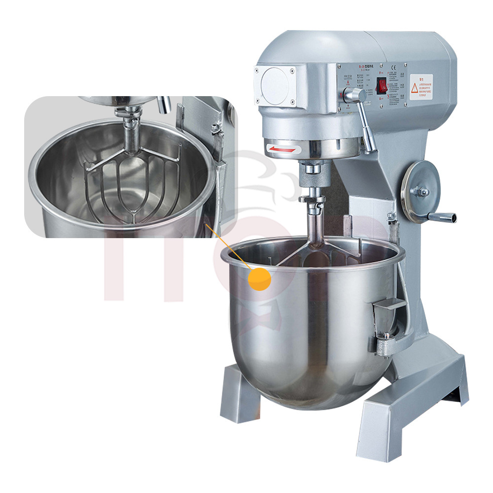 Professional Cake Food Mixer Bread 5L 6L 7L 8L 10L 15L 20L 30L 40L Planetary Aid Kitchen Robot Dough Stand Mixer