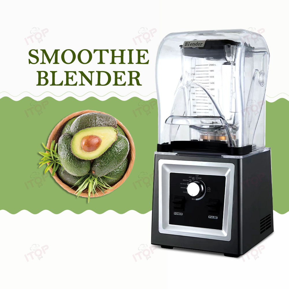 Food Processor 2l Portable Portable Juice Blender