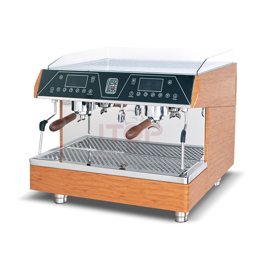 1 Group and 2 Group Cafeteira Espresso Coffee Machines For Cafe Shop Cappuccino Commercial Espresso Coffee Maker