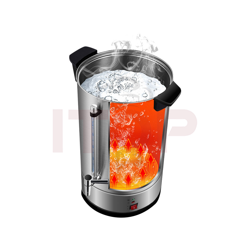 Actual Capacity 15L/20L/30L Beverage Dispenser Water Manual Water Boiler Drinking  Restaurant Hotel Canteen Portable Kettle