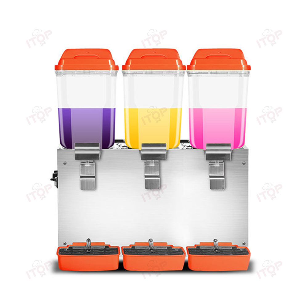 Fresh Fruit Cold Frozen Drink Juice Dispenser Wholesale Prices Commercial Refrigerated Beverage