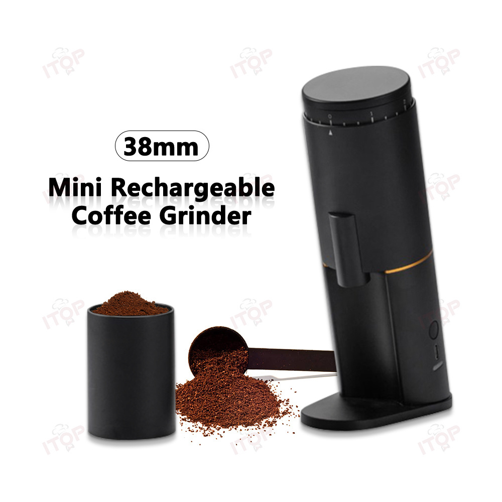 Portable Coffee Grinder Mini Electric 220v 110v Espresso Grinder Commercial Hand Crank Espresso Coffee Grinding Machine