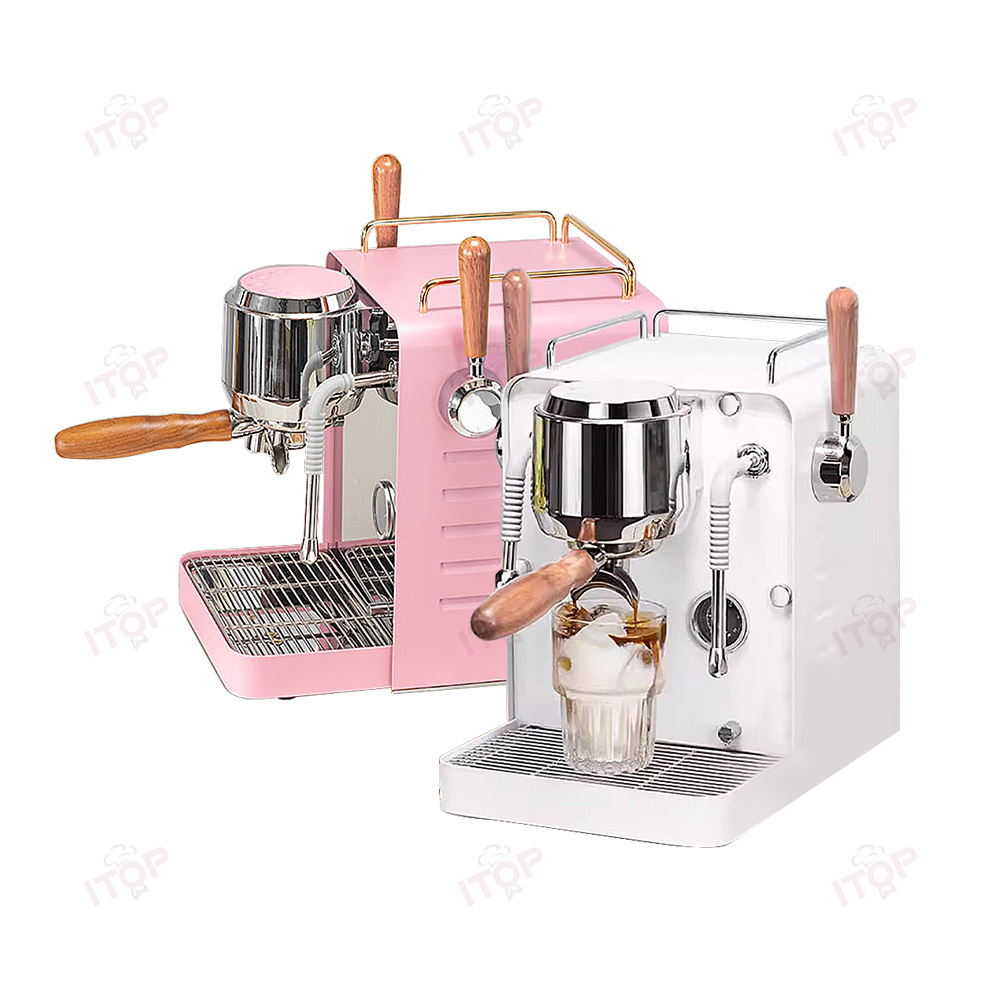 High End Stainless Steel 15bar Italian Coffee Makers Commercial Espresso Machines For Cafes