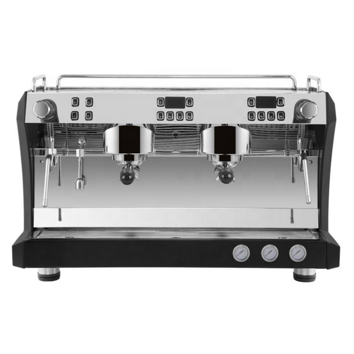 Commercial espresso coffee machine Cappuccino Coffee maker double group coffee machine with imported water pump