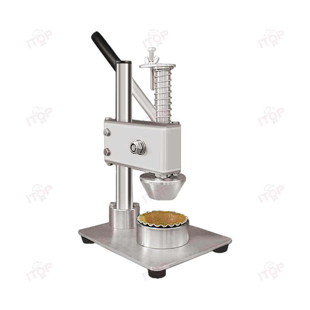 Manual Egg Tart Forming Maker Dough Press Pie Crust Tart Making Machine For Sale