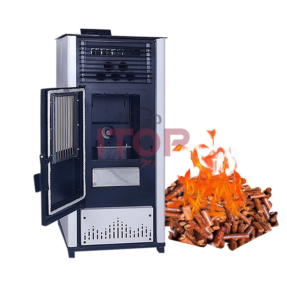 Eco-Friendly Cost Save Indoor Wood Pellet Stove Burner Electric Fireplaces Small Wood Pellet For Stove Made In China