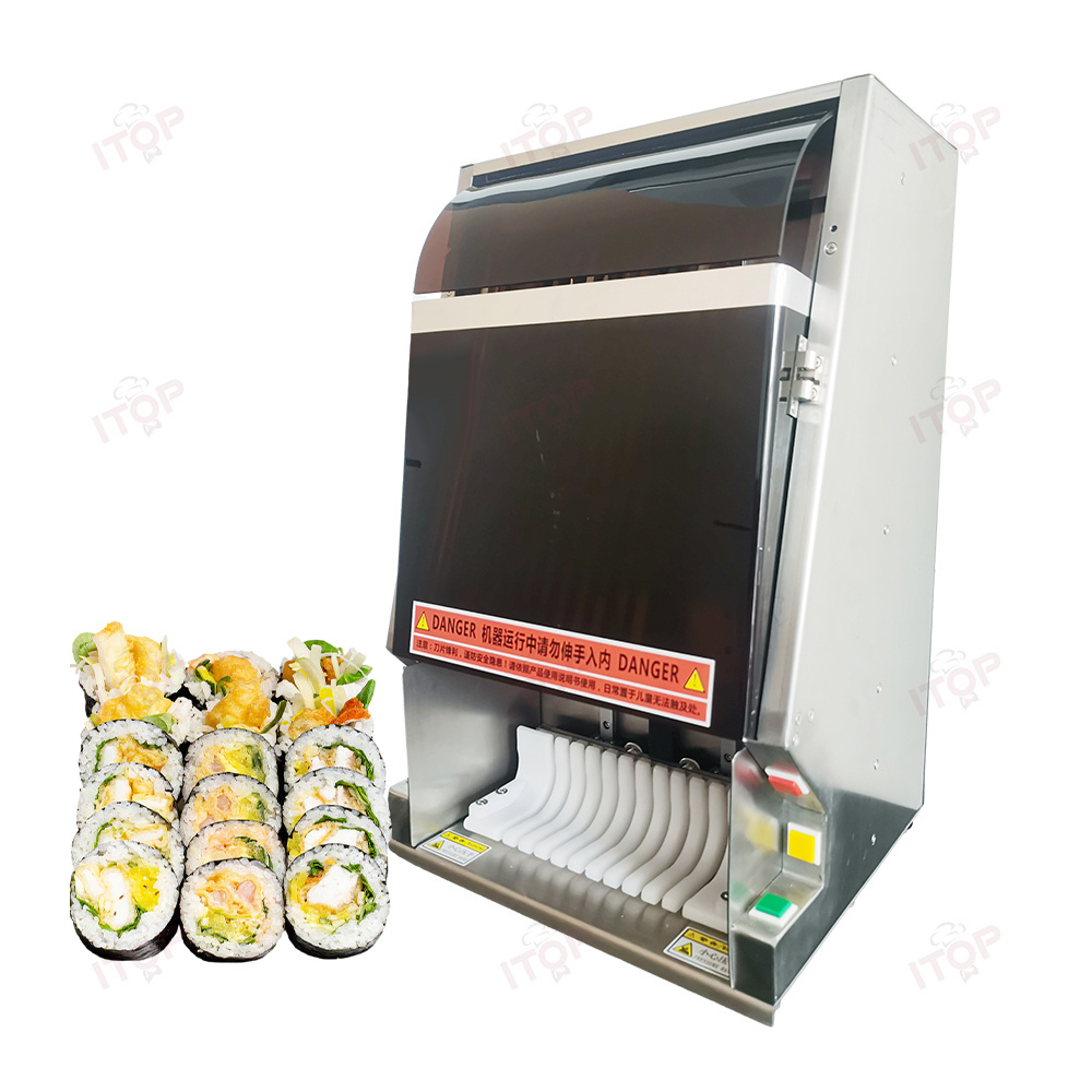 High Quality Automatic California Sushi Roll Slicer Cutting Machine